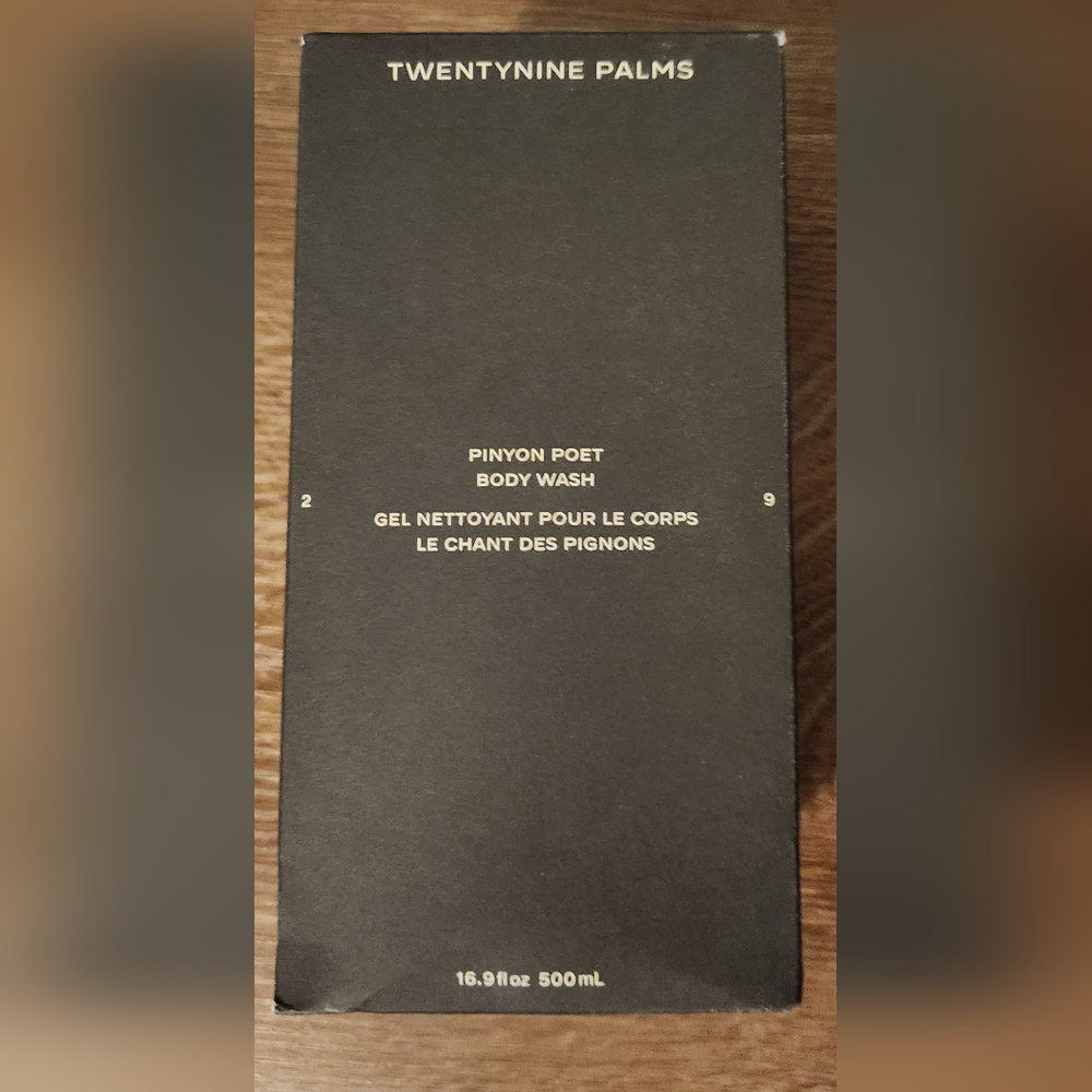 Twentynine Palms Pinyon Poet Body Wash - Black